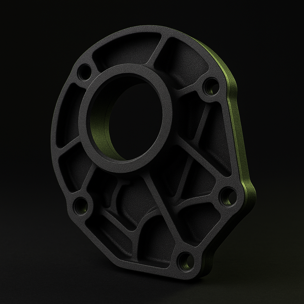 Custom 3D printed mechanical part